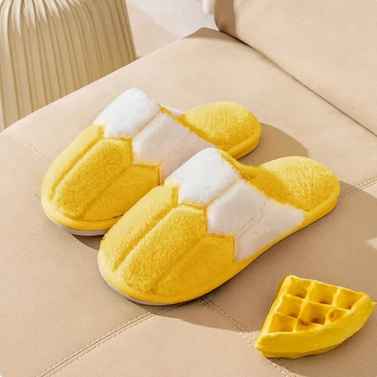 Zapatillas de Invierno de Algodón Acogedor para Mujeres