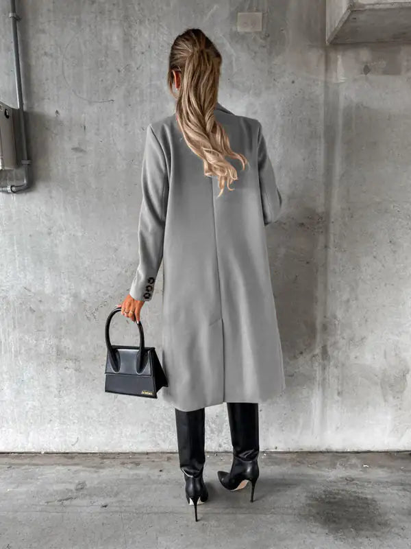 Elegant Business Casual Overcoat for Women