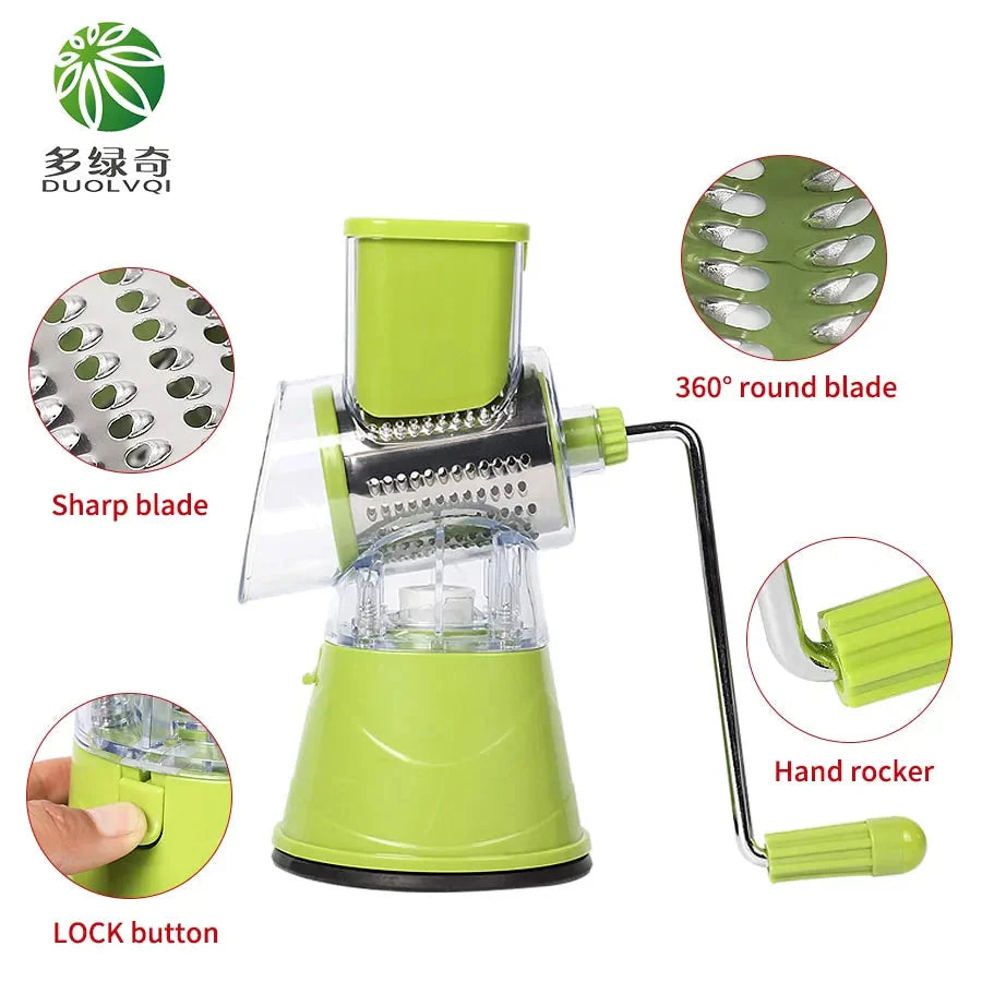 Cortador Manual de Frutas y Verduras Premium