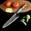 Couteau de Chef en Acier Damas Premium