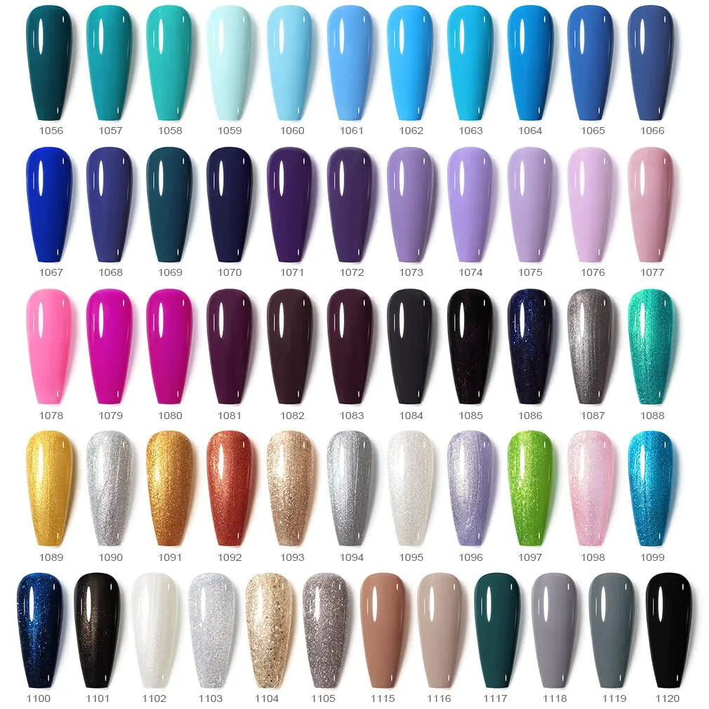VENALISA Metal Grey Gel Nail Polish - High Gloss Finish