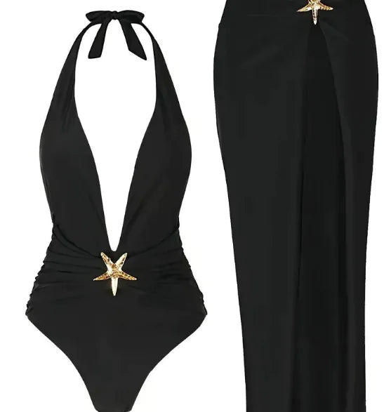 Elegant Women's Backless Summer Dress
