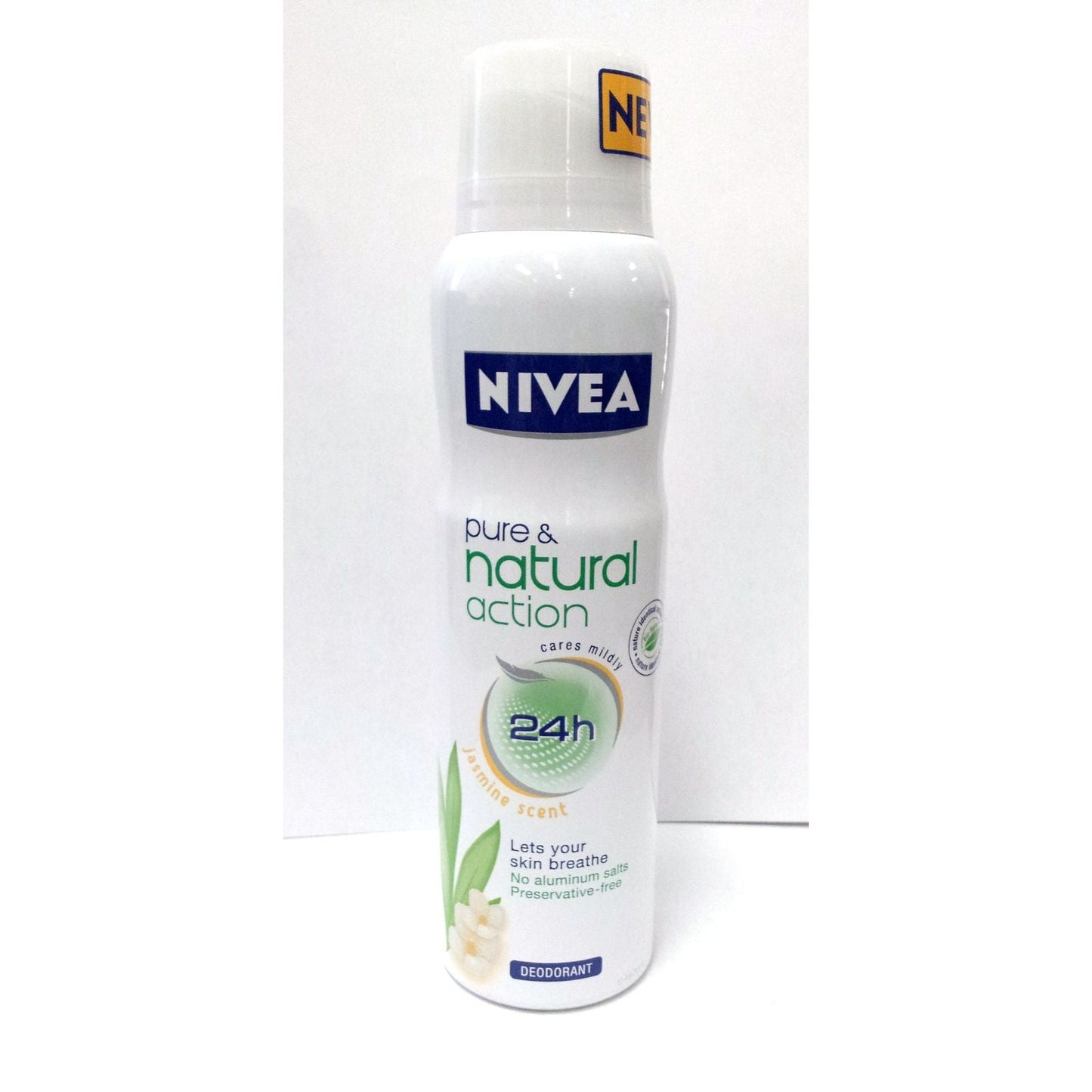 Desodorante en Spray Nivea Pure & Natural Action Jazmín 150ml