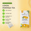 Té Orgánico de Moringa con Limón - 25 Bolsitas de Té Envueltas