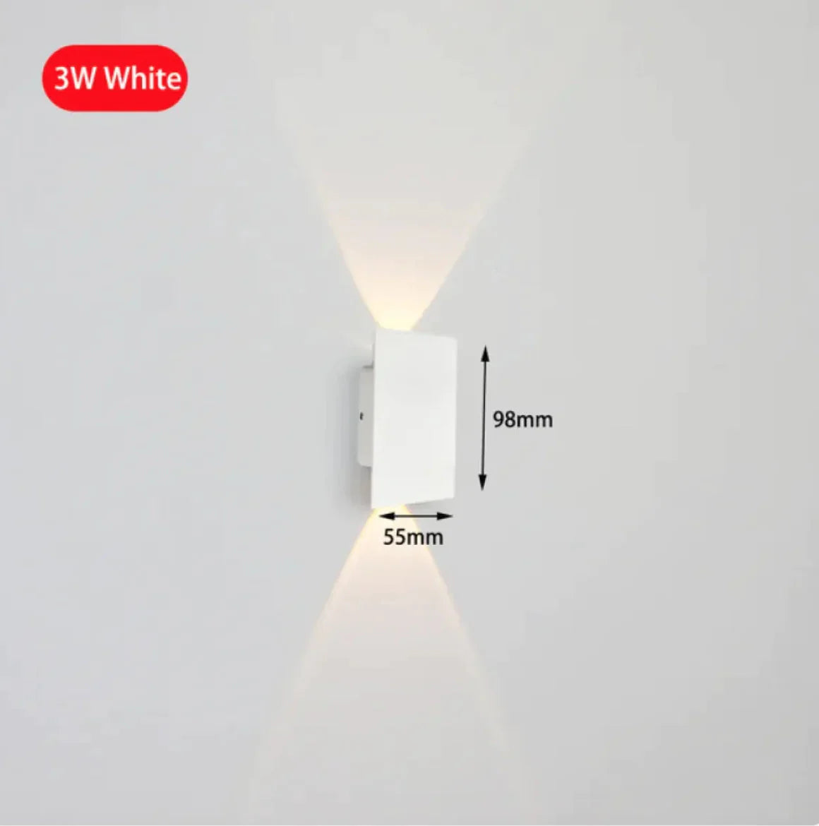 Modern 6W LED Indoor Wall Lamp for Bedroom & Living Room