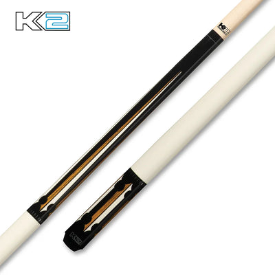 K2 Cue Gloss Split Floating Bocote & Ivory Point Design