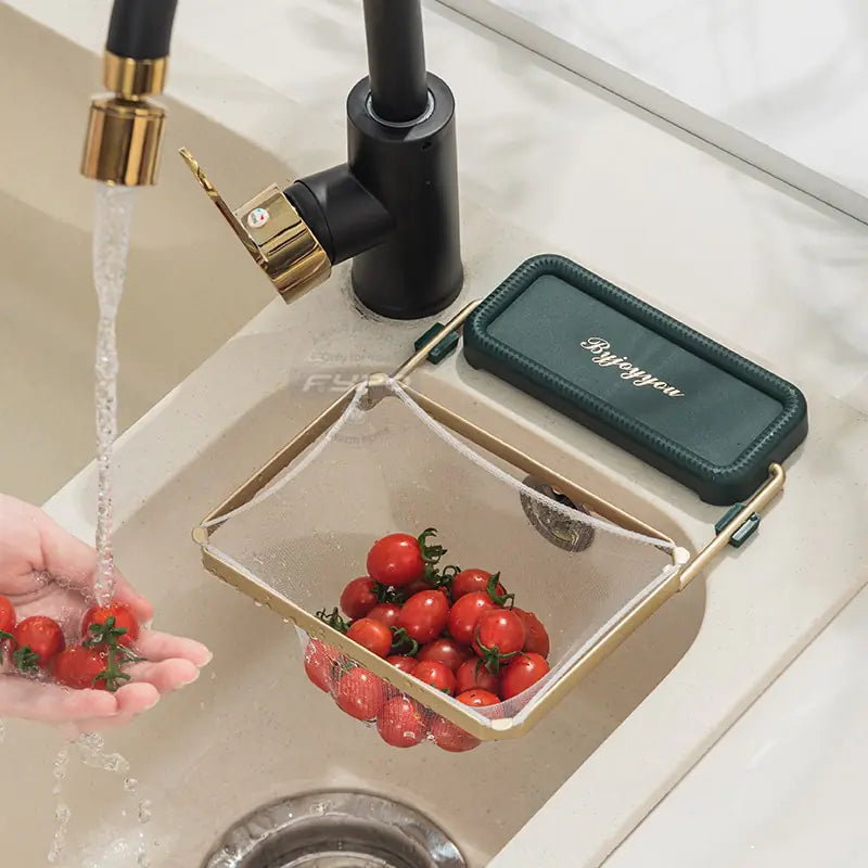 Soporte Plegable para Filtro de Fregadero de Cocina