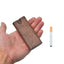 Pipe à tabac en bois premium avec batte en métal auto-nettoyante