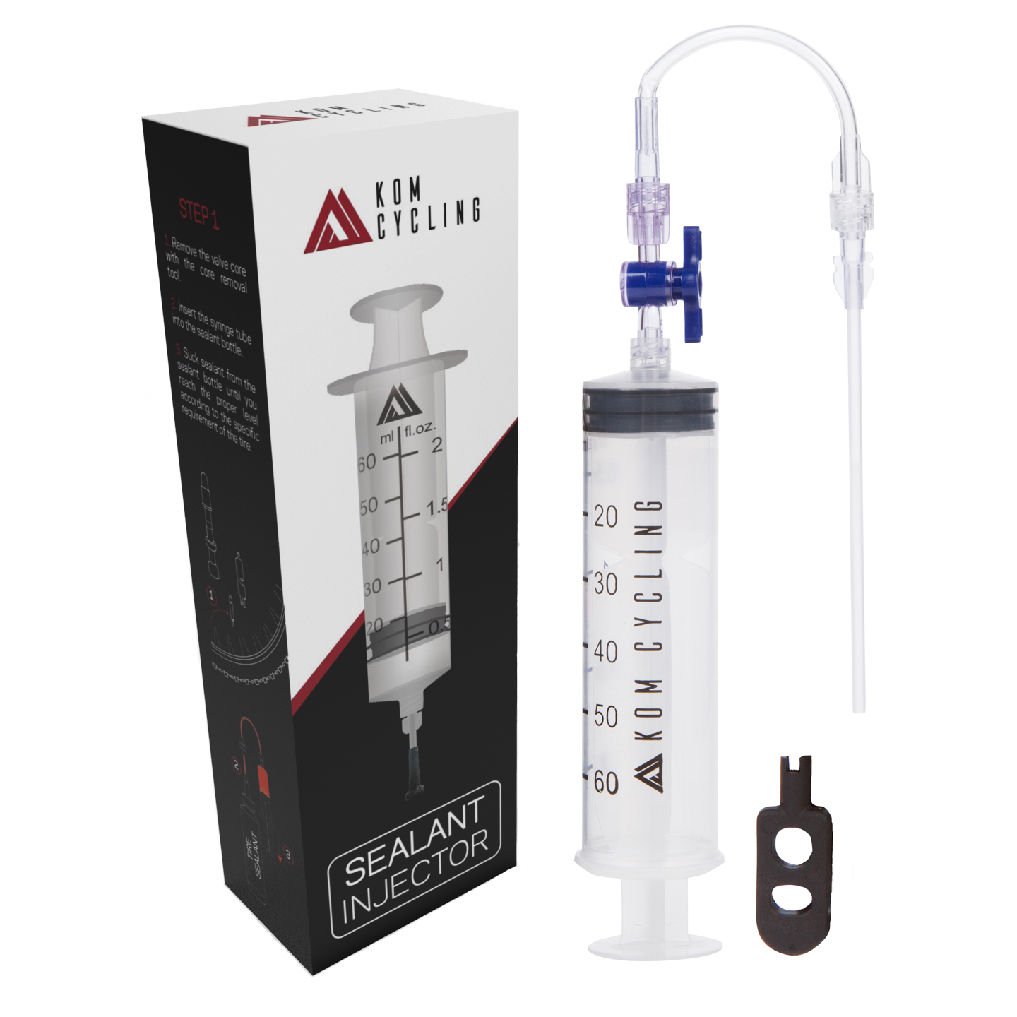 Premium Tubeless Sealant Injector for Effortless Tire Maintenance - Korvel