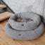 Cozy Cloud Donut Dog Bed for Ultimate Comfort