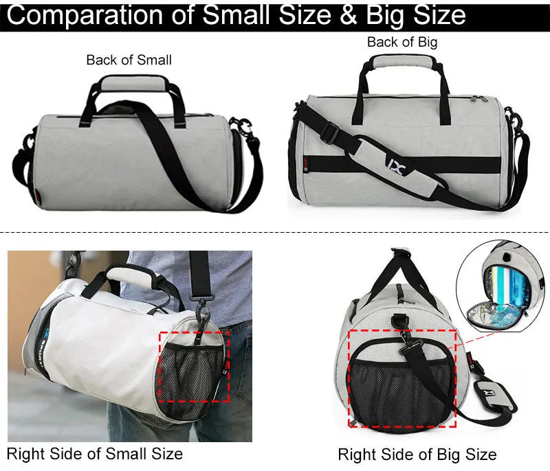 Bolsa de Gimnasio Unisex Premium para Todos tus Esenciales de Entrenamiento