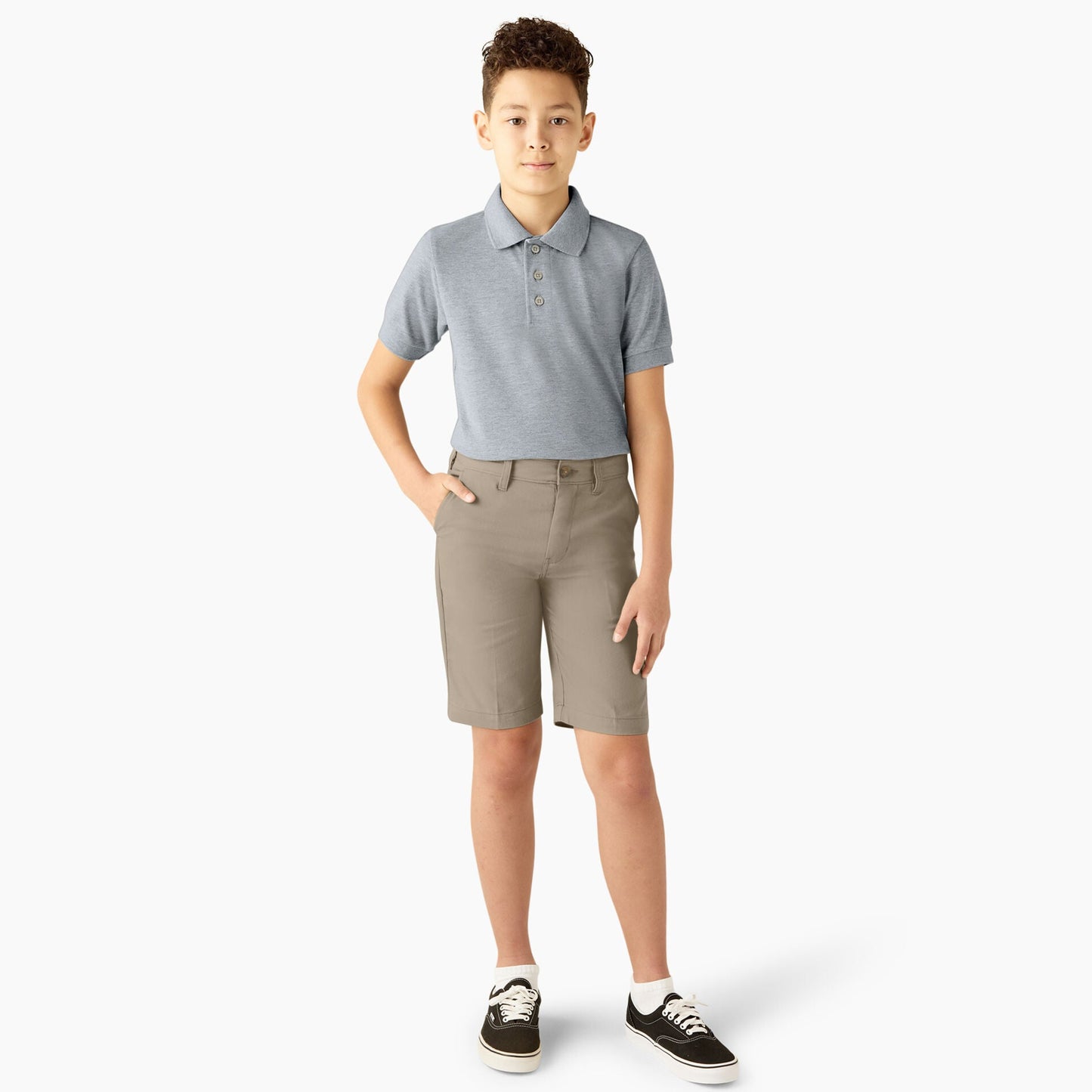 Boys' FLEX Slim Fit Chino Shorts, 8-20