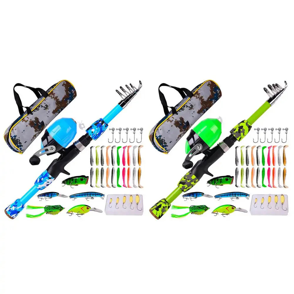 Kids Fishing Pole Set - Complete Outdoor Adventure Kit