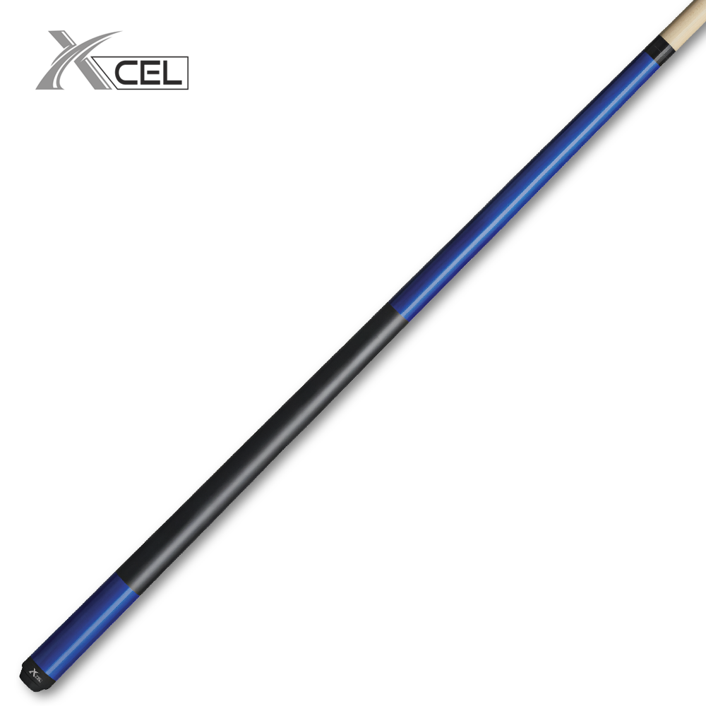 Vibrant Xcel Cue with Elegant Matte Black Grip