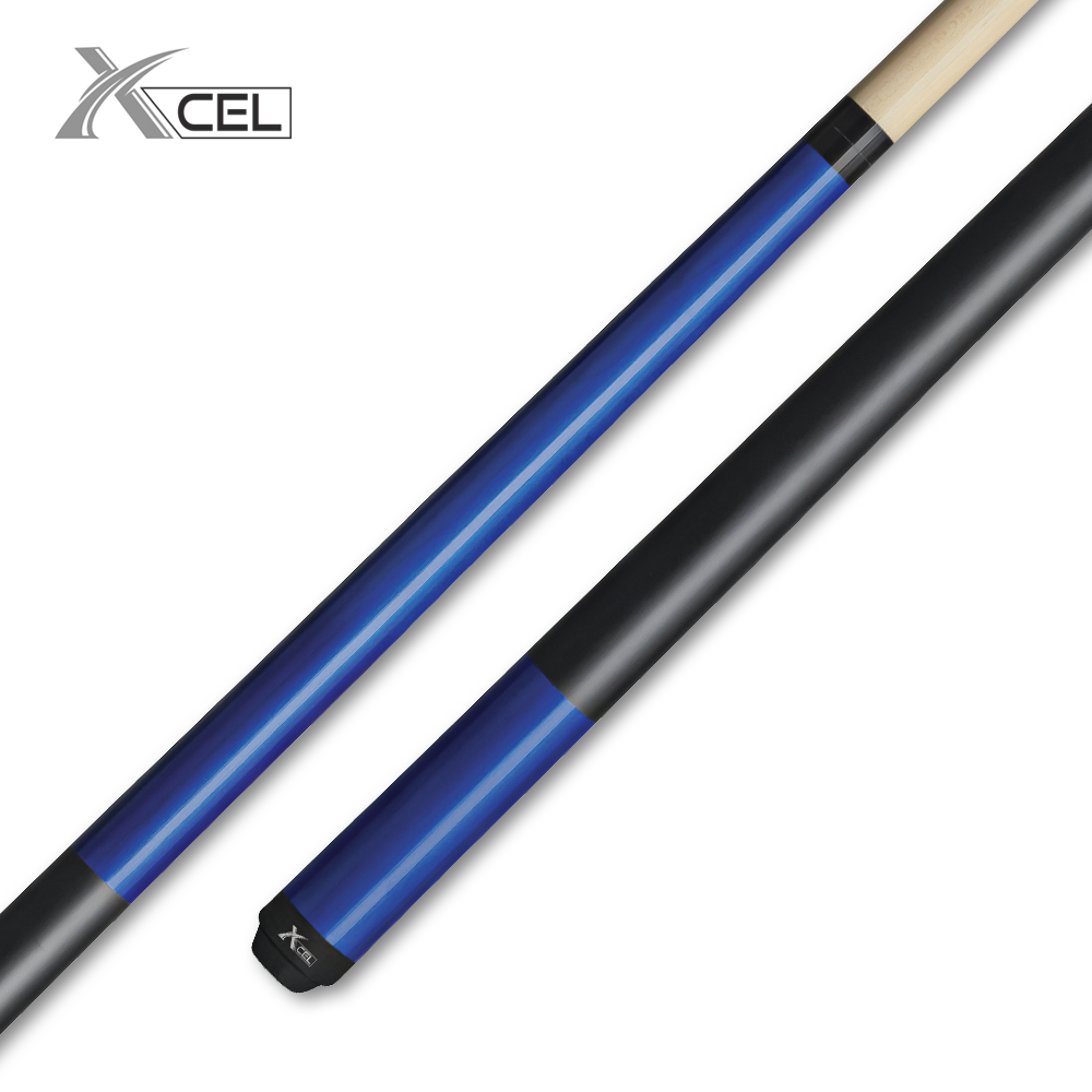 Vibrant Xcel Cue with Elegant Matte Black Grip