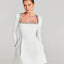 Chloe™ Elegant Summer Long Sleeve Dress with Rhinestones
