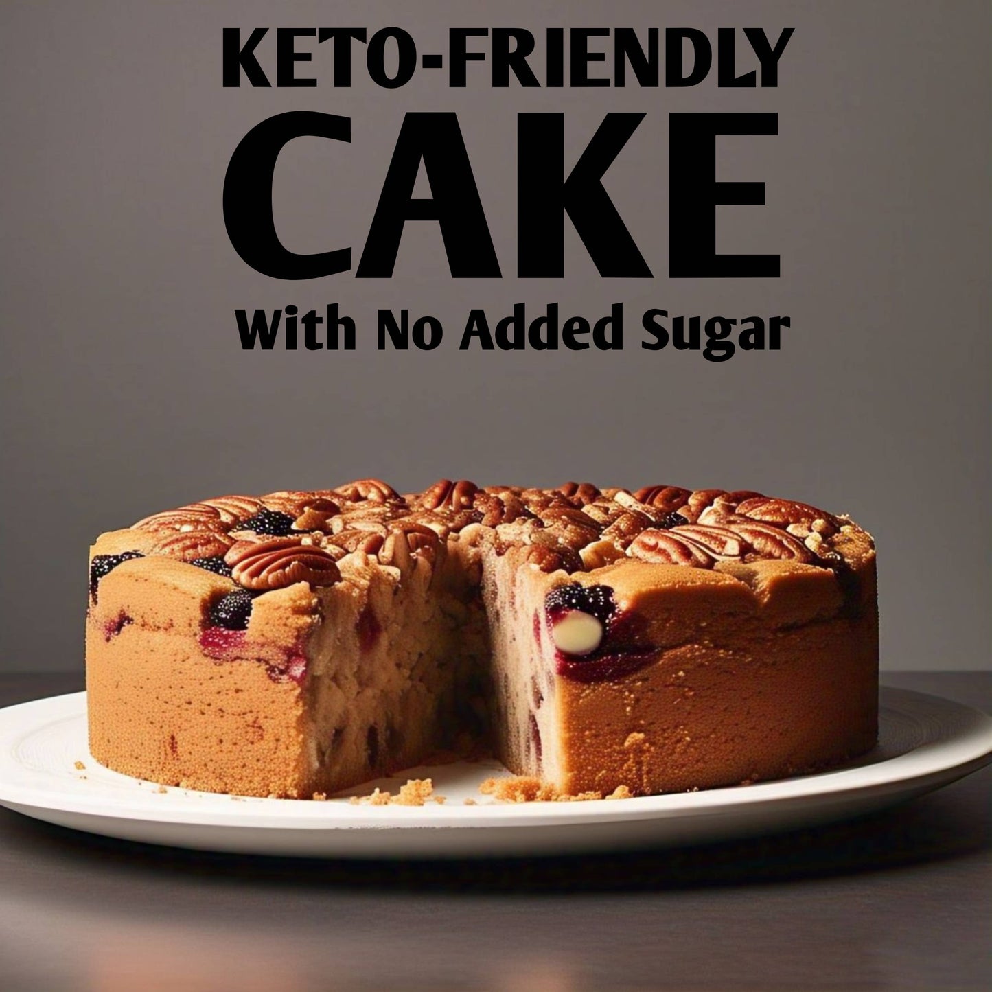 Pastel de Frutas Keto Sin Azúcar Andy Anand - 2.8 lbs