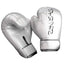 Premium Silver Boxing Gloves for Sparring