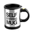 Premium Self Stirring Coffee Mug - 400ml Stainless Steel