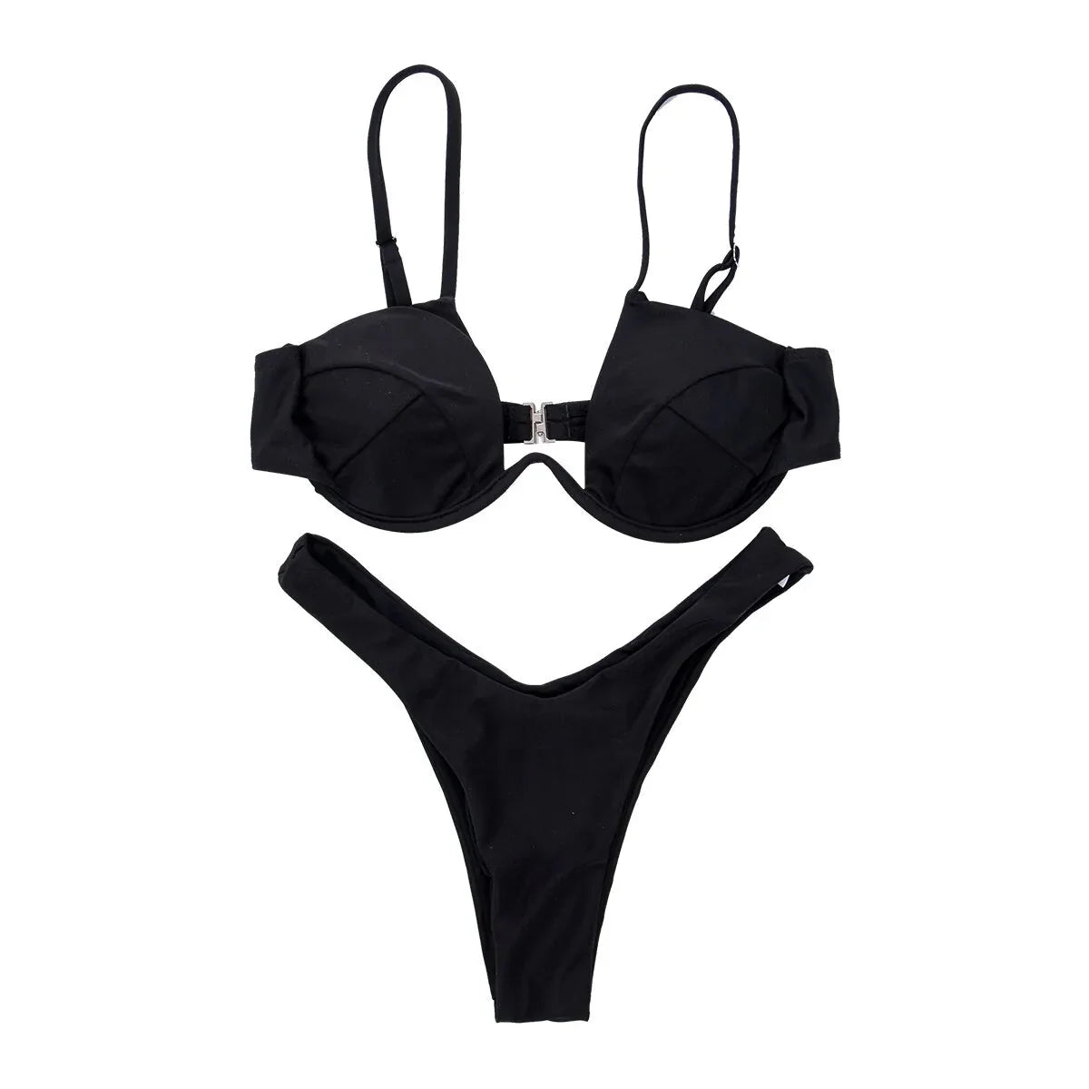 Conjunto de Bikini Brasileño Premium para Días de Playa Elegantes