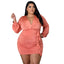 Vestido de Otoño para Mujeres Tallas Grandes - Elegante y Versátil