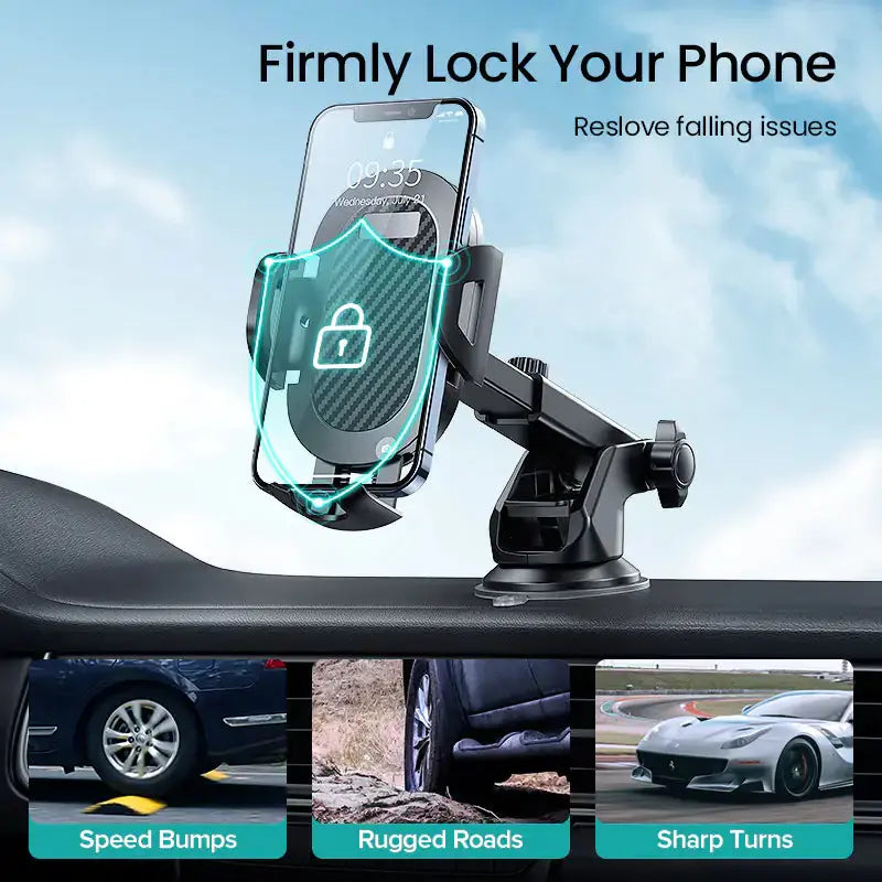 Support de téléphone de voiture premium pour une navigation sécurisée