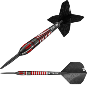 Nathan Aspinall Championship Black Steel Tip Darts 2021 - Korvel