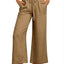 Pantalones Harem de Pierna Ancha con Cintura Elástica - Estilo Corto