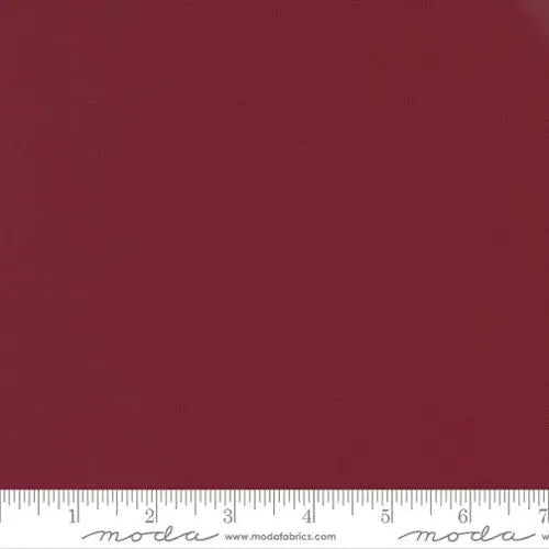 Tela Kansas Red Bella Solids 44"/45" por Yarda