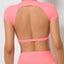 T-shirt de fitness sans dos pour un mode de vie actif