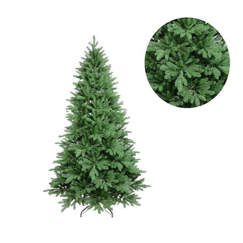 Árbol de Navidad de Abeto Realista para Decoración Festiva