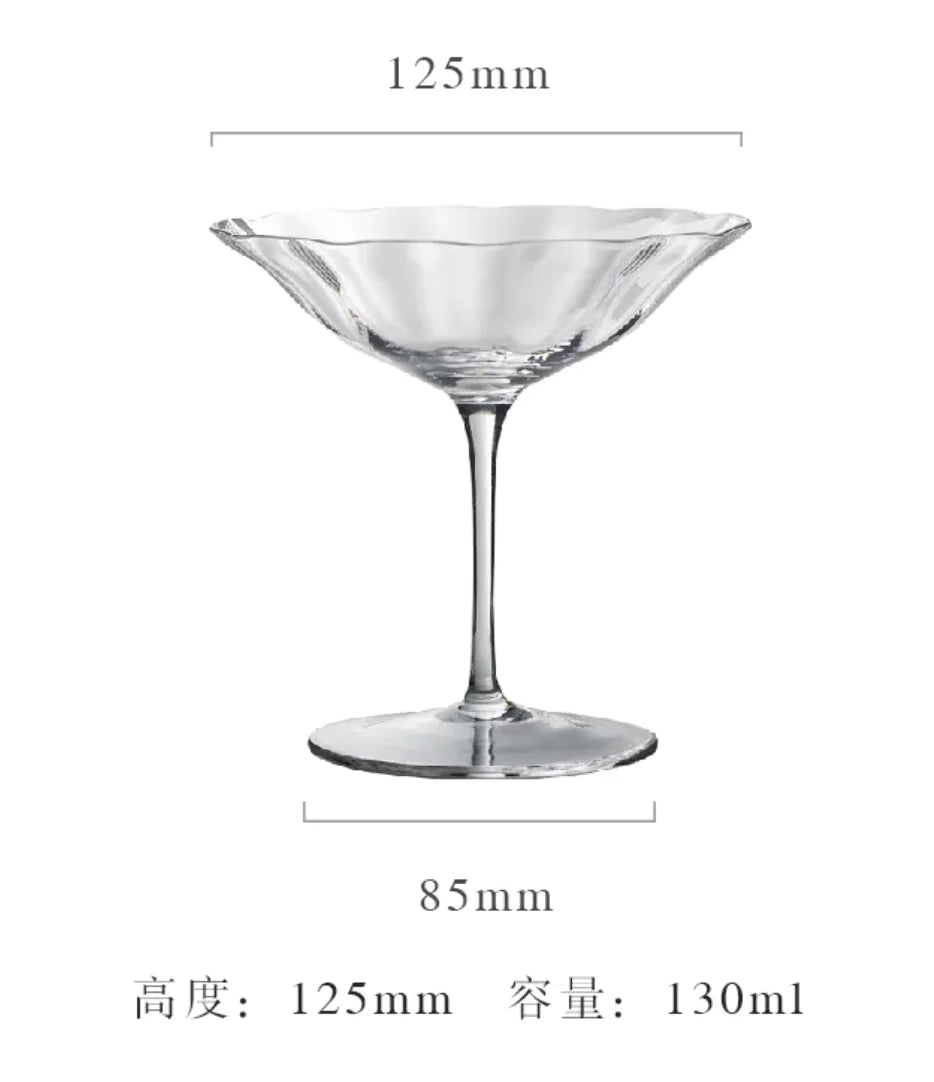 Luxury Crystal Wine Glass - Elegant Drinkware