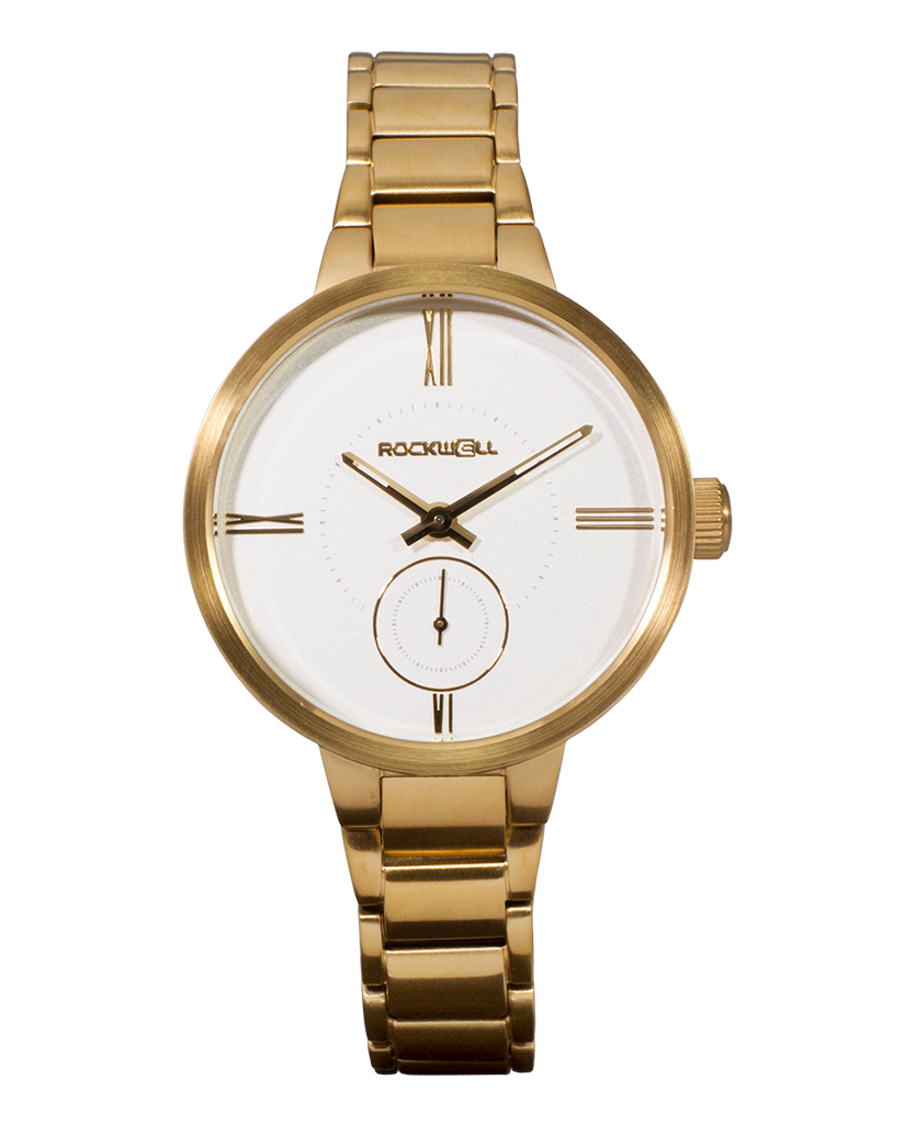 Elegant Kennedy Gold & White Watch for Every Occasion - Korvel