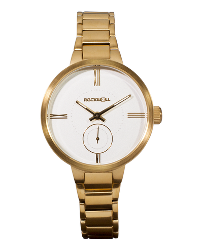 Elegant Kennedy Gold & White Watch for Every Occasion - Korvel