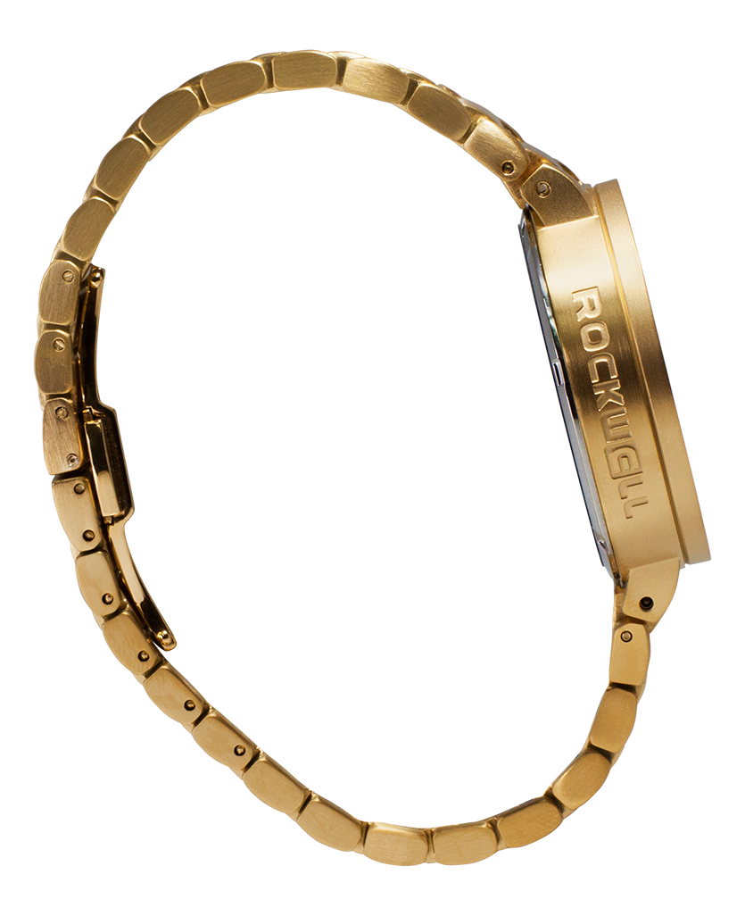 Elegant Kennedy Gold & White Watch for Every Occasion - Korvel