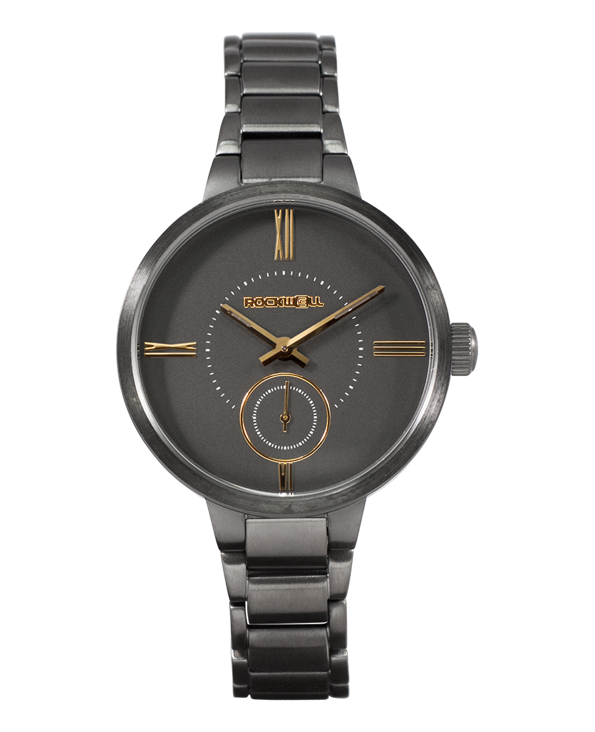 Kennedy Gunmetal/Gold Watch