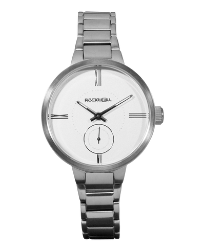 Kennedy Silver/White Watch