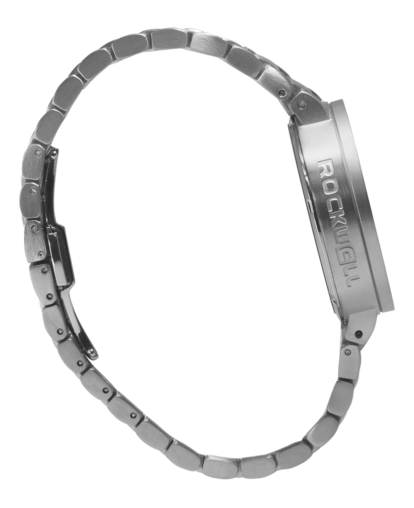 Kennedy Silver/White Watch