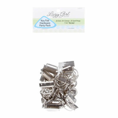 Key Fob Hardware Party Pack - 25 Sets