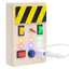 Tablero Ocupado de Madera LED Bright Start – Juguete Educativo Atractivo