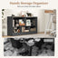 Kids 2-Shelf Bookcase with 5-Cube Storage - Gray