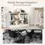 Kids 2-Shelf Bookcase with 5-Cube Storage - White