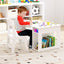 Ensemble de table et chaise d'art pour enfants - Blanc