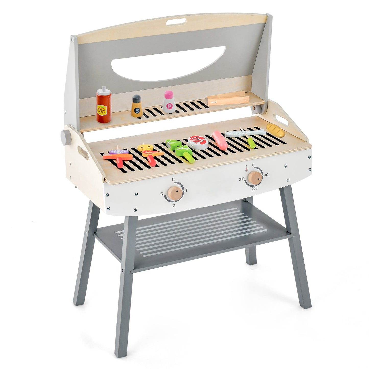 Kids Barbecue Grill Playset for Creative Play