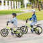 Vélo pour enfants Gbruno de 16 pouces avec roues d'entraînement réglables