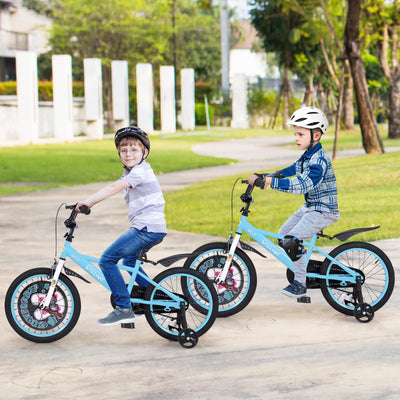 Vélo pour enfants de 18 pouces avec caractéristiques réglables pour les 4-8 ans