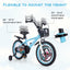 18-Inch Kids Bike with Adjustable Features for Ages 4-8
