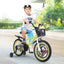 Bicicleta para Niños de 18 Pulgadas con Ruedas de Entrenamiento Ajustables
