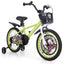 Bicicleta para Niños de 18 Pulgadas con Ruedas de Entrenamiento Ajustables