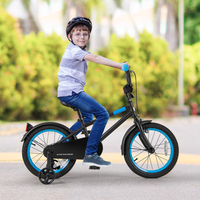 Kids Bike with Adjustable Handlebar and Saddle - 16 inches